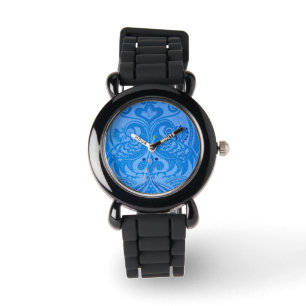 Blue Oriental Peacock Birds Watch