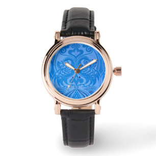 Blue Oriental Peacock Birds Watch