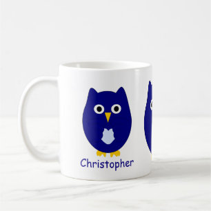 Blue Owl Design Personalised Coffee Mug