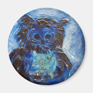 Blue Owl Magnet