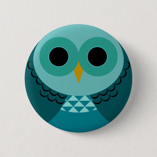 Blue Owl Pin (Front)