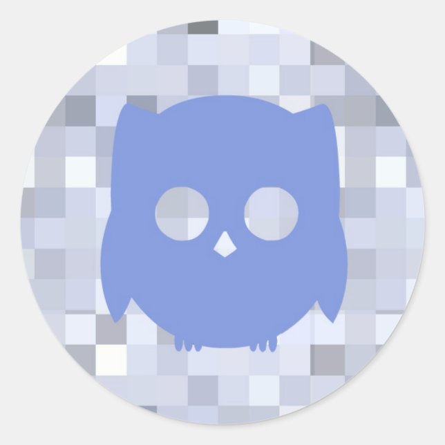 Blue Owl Sticker (Front)