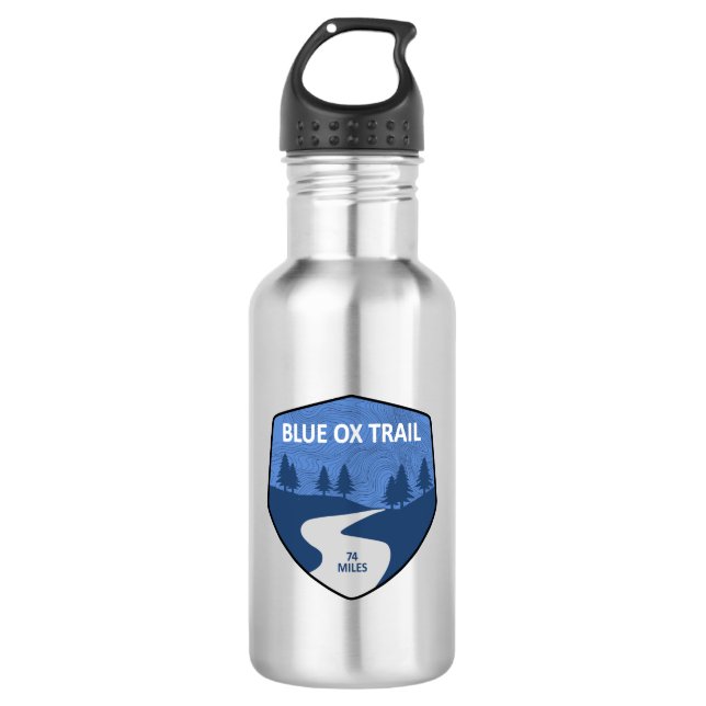 Blue Ox Trail 532 Ml Water Bottle (Front)