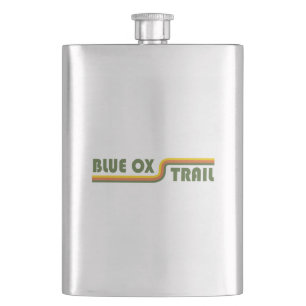 Blue Ox Trail Hip Flask