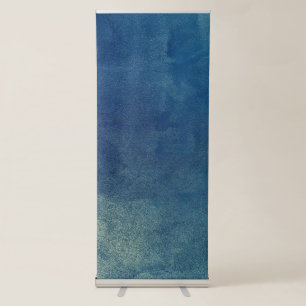 Blue Paint Wall Texture Best Vertical Retractable Banner