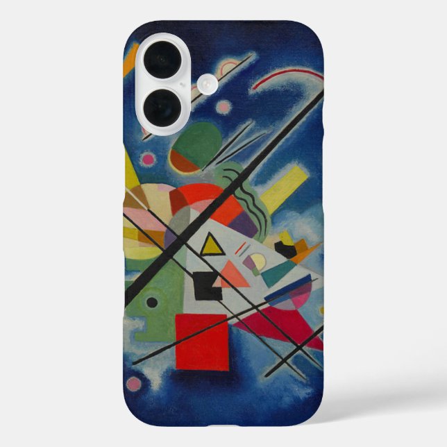 Blue Painting by Kandinsky Case-Mate iPhone Case (Back)