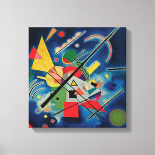 Blue Painting by Wassily Kandinsky Canvas Print