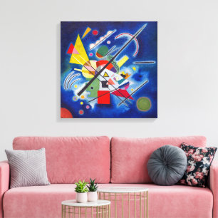 Blue Painting   Wassily Kandinsky   Canvas Print