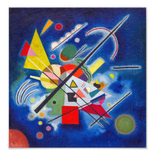 Blue Painting Wassily Kandinsky Photo Print