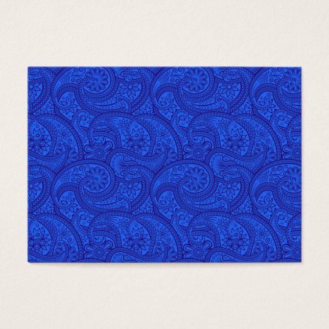 Blue Paisley (Front)