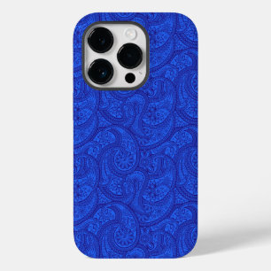 Blue Paisley Case-Mate iPhone 14 Pro Case