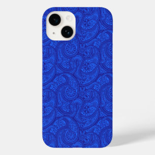Blue Paisley Case-Mate iPhone 14 Case