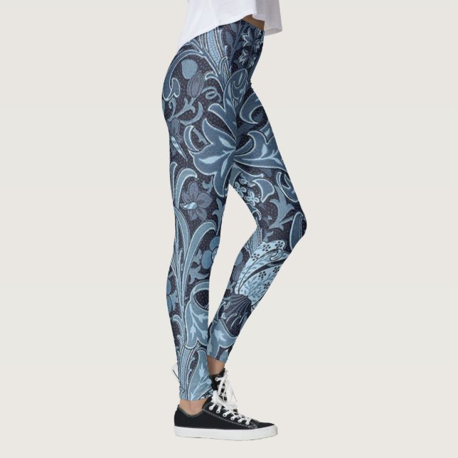Blue paisley makes for rich colour leggings (Right)
