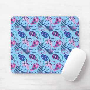 Blue Paisley Mouse Mat