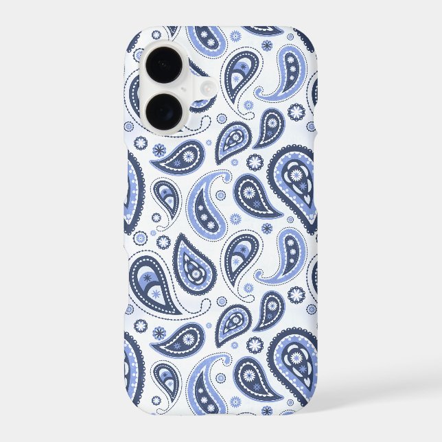Blue Paisley Pattern (Back)