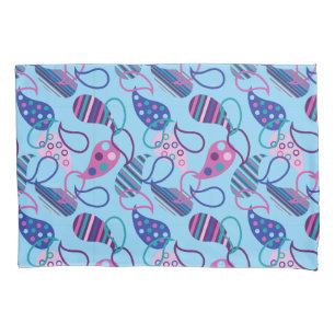 Blue Paisley Pillowcase