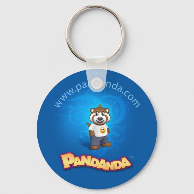 Blue Pandanda Keychain (Front)
