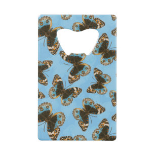 Blue Pansy Butterfly pattern