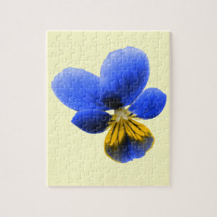 Blue Pansy Puzzle