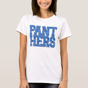 Blue Panthers School Pride Sequin shirt