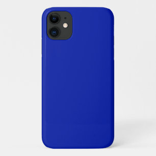 Blue (Pantone) (solid color)  iPhone 11 Case