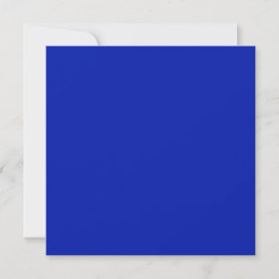 Blue (Pantone) (solid colour)  Holiday Card