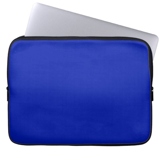 Blue (Pantone) (solid colour)  Laptop Sleeve (Front)