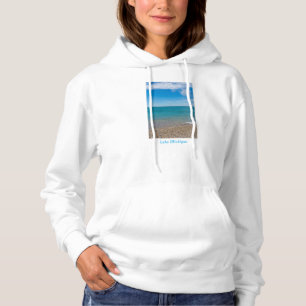 Blue Paradise At Lake Michigan Hoodie