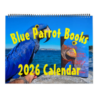 Blue Parrot Books 2026 Calendar