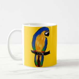 Blue Parrot Coffee Mug