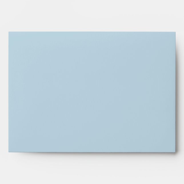 Blue Pastel Elegant  Envelope (Front)
