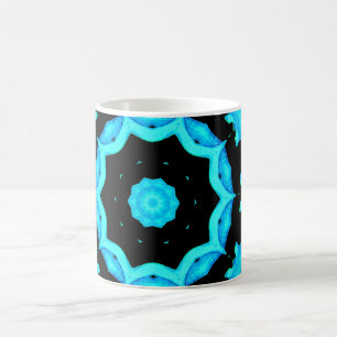 BLUE PATTERN COFFEE MUG