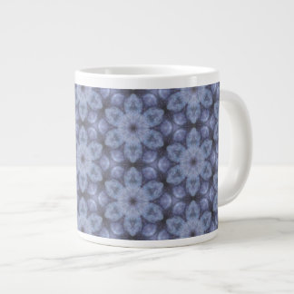 Blue Pattern Large Coffee Mug
