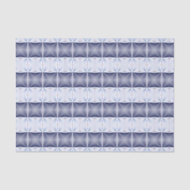 Blue Pattern Tissue Paper (Front)