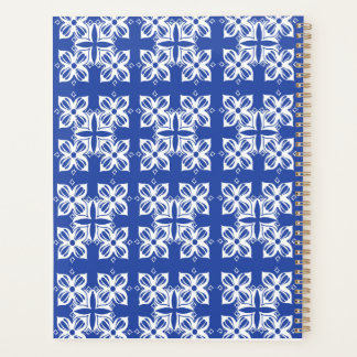 Blue patterned Classic Planner