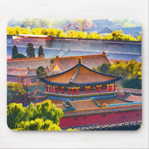 Blue Pavilion, Forbidden City Mouse Mat