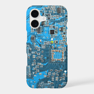 Blue PCB Circuit Board Design for IT Pros Case-Mat