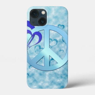 Blue Peace iPhone 13 Mini Case