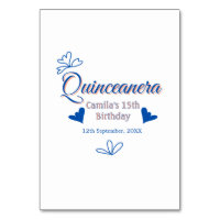 Blue peach quinceanera 15th birthday rustic mexica