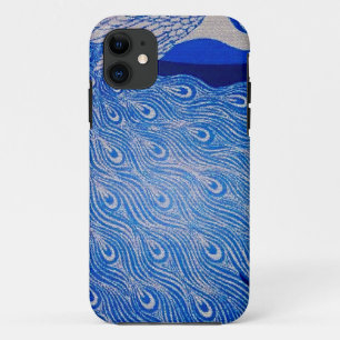 Blue Peacock Mosaic iPhone 11 Case