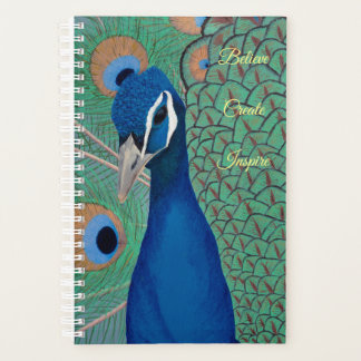 Blue Peacock Planner