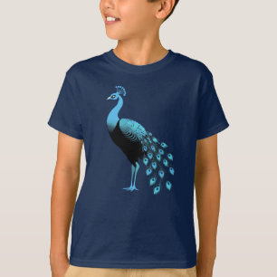 Blue Peacock T-Shirt