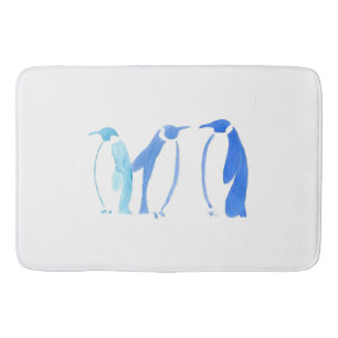 Blue Penguin Large Bath Mat