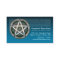 Blue Pentacle Business Cards
