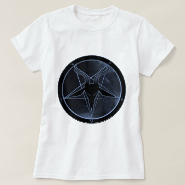 Blue Pentagram T-Shirt (Design Front)