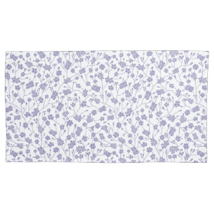Blue Periwinkle Custom Background Color Pillowcase
