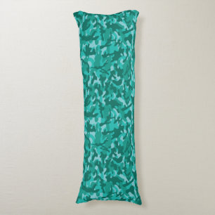 Blue Persian Camouflage Body Cushion