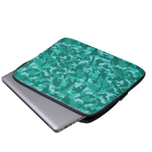Blue Persian Camouflage Laptop Sleeve