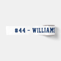 Blue Personalised Name and Number Homecoming