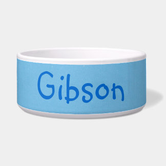 Blue Pet Bowl